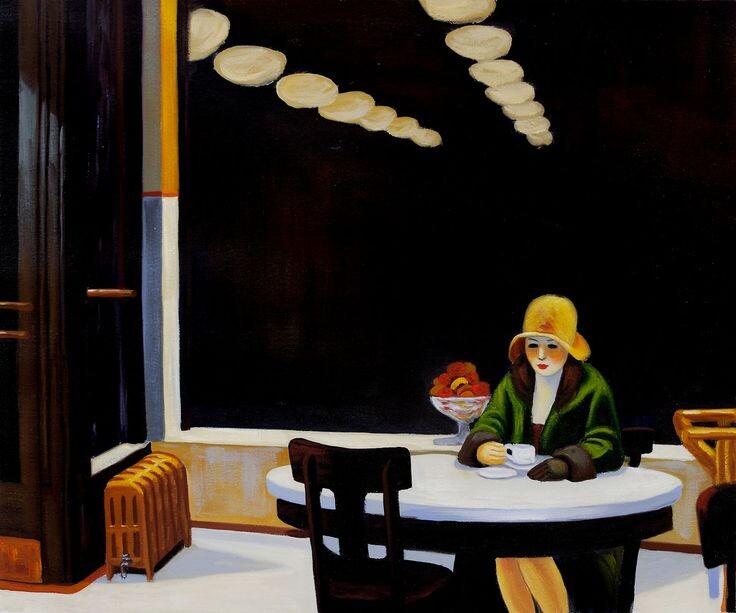 Э. Хоппер "Автомат". Источник: Яндекс