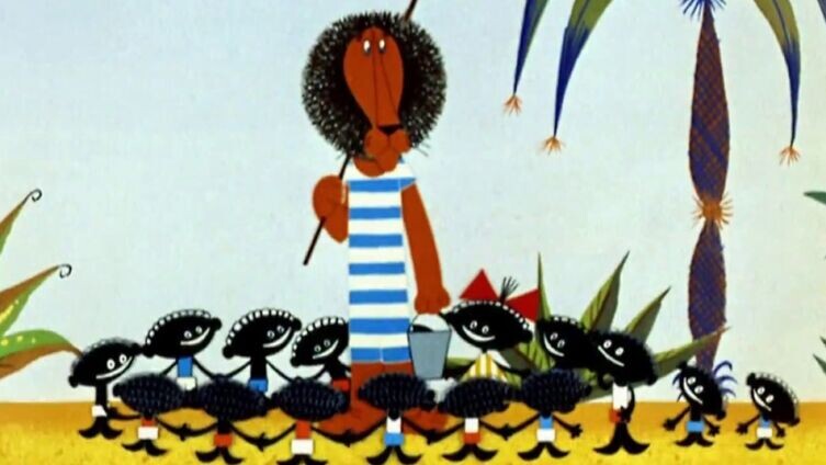     Кадр из мультфильма «Каникулы Бонифация», студия «Союзмультфильм», 1965 г.