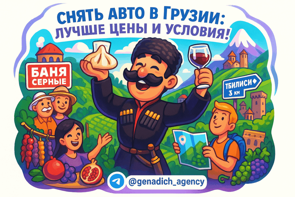    Снять авто в Грузии: Лучшие цены и условия! genadich