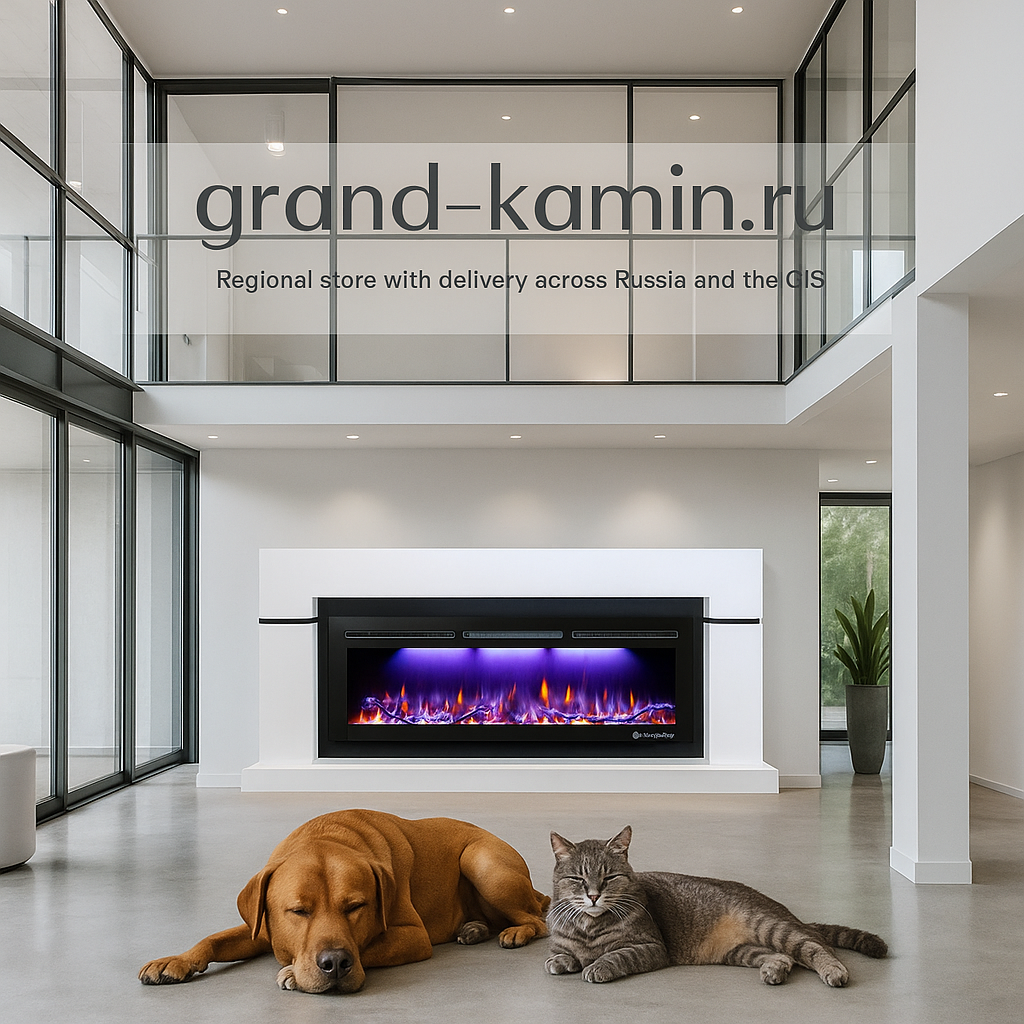    Электрический камин Гранд: создайте уют и стиль в вашем доме с помощью уникального очага FreeSpace 55 LED FX Kamin
