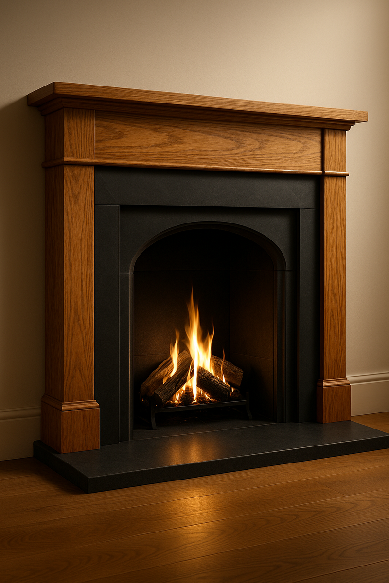    Почему каминокомплект Pierre Luxe с очагом Majestic FX Brass станет сердцем вашего уюта и стиля? Kamin