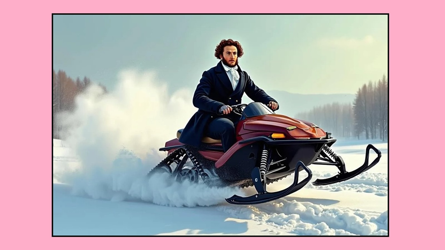 коллаж создан с помощью Шедеврум