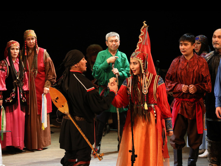     Спектакль хакасского театра покорил московские сердца. Фото: пресс-служба Минкультуры РХ