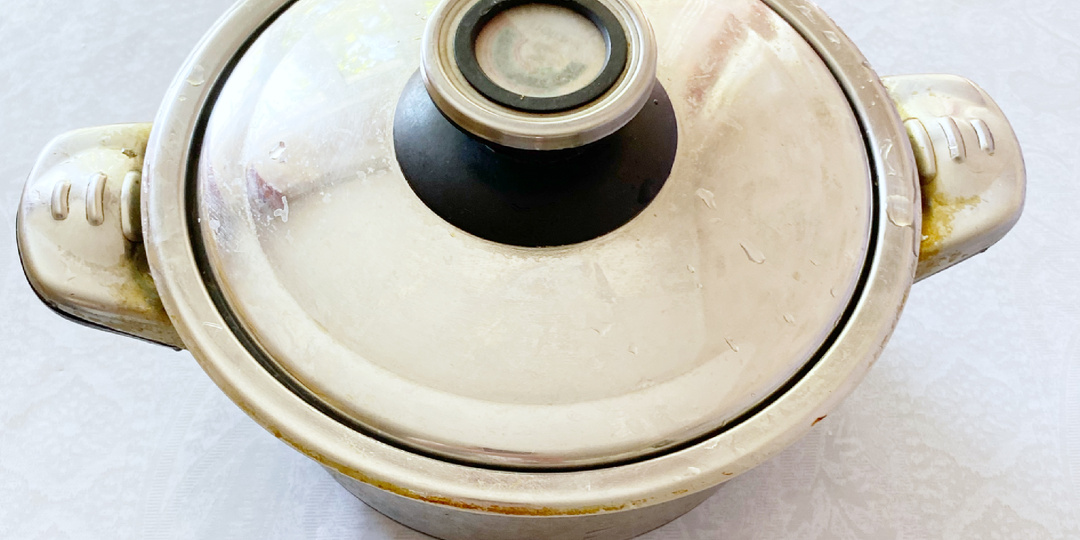 Отмываю кастрюлю по совету подписчицы