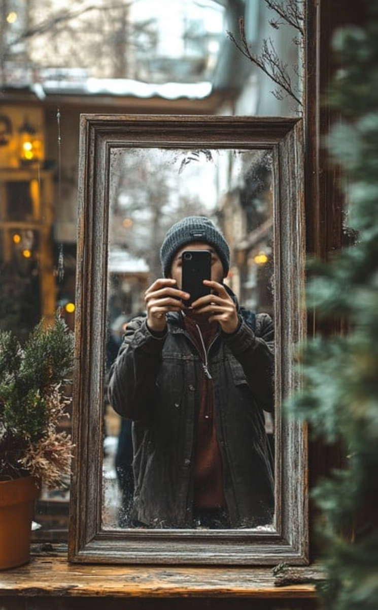 В зеркале я себе нравлюсь. А на фото — кто это вообще? Знакомо?