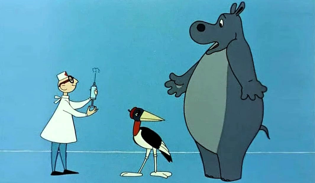 Кадр из известного старого мультика очень хорошо иллюстрирует эту историю. 😄