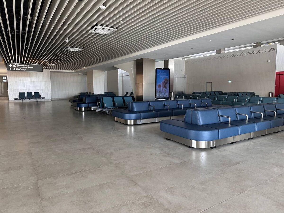 Новокузнецкая авиагавань первой внедрила мягкие кресла в общих зонах