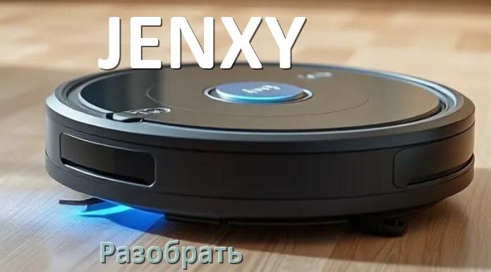 
Как разобрать робот пылесос JENXY самому для ремонта и замены
