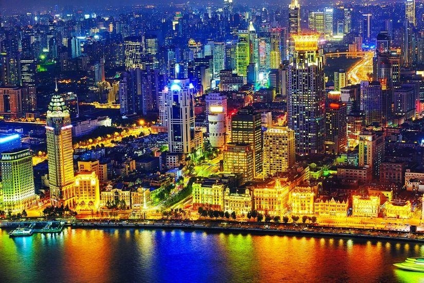 Набережная в Шанхае