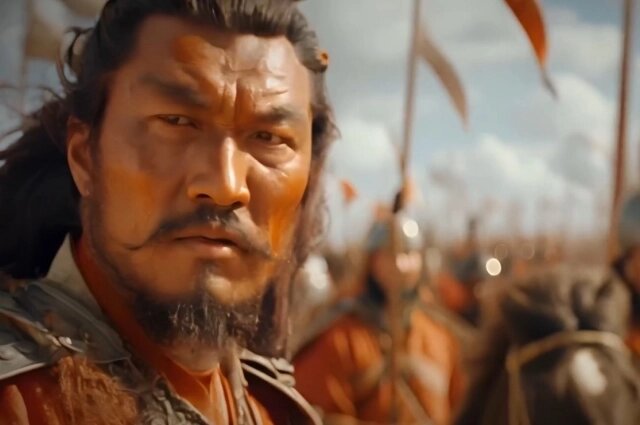    История Чингис-Хана станет вызовом для зрителей. Фото: кадр видео/ Трейлер фильма «Чингис-Хан», 2025 г.