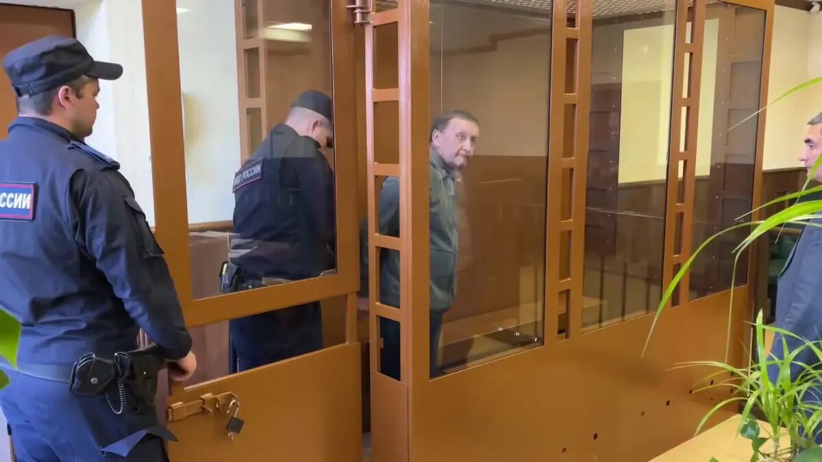    Олег Милюта. Фото: кадр видео Объединенной пресс-службы судов Петербурга