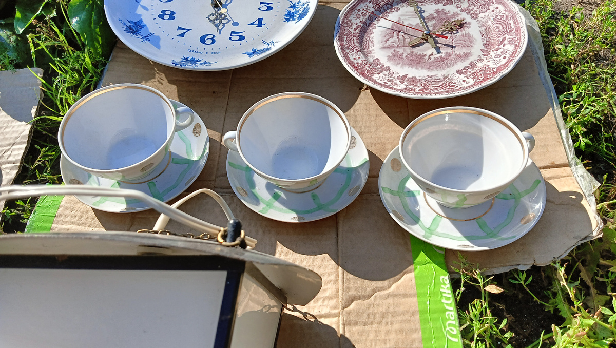 Что предлагают в это августовское утро. Фото автора 