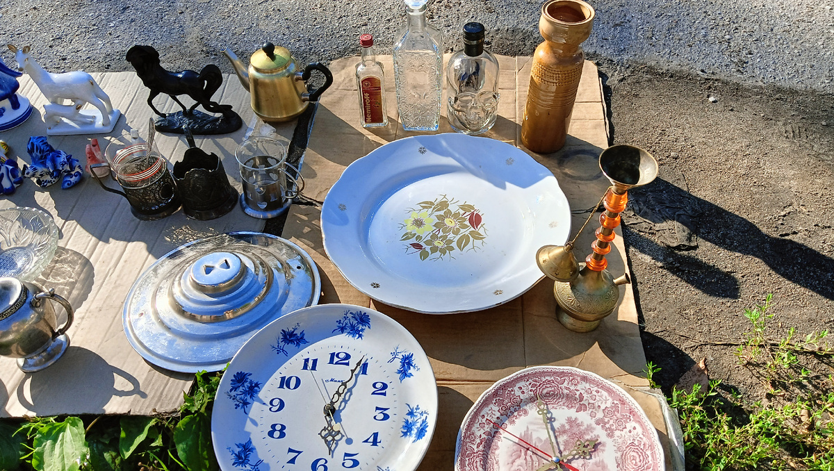 Что предлагают в это августовское утро. Фото автора 