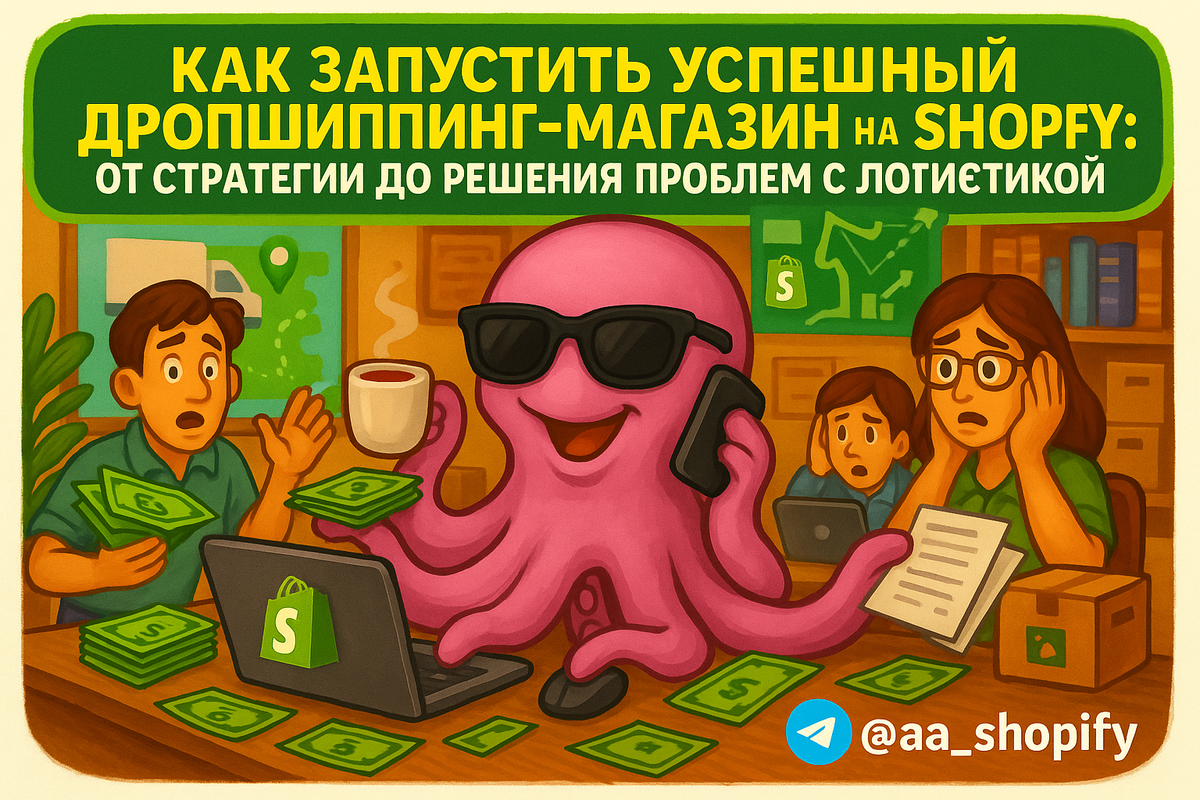    Как запустить успешный дропшиппинг-магазин на Shopify: от стратегии до решения проблем с логистикой и платежами aa_ecom