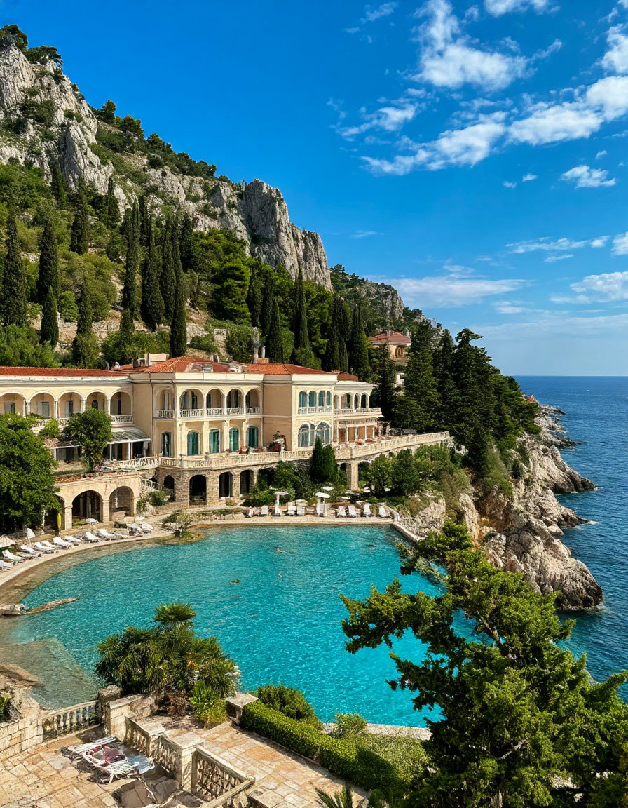 Санаторий в Крыму картинка создана автором при помощи нейросети