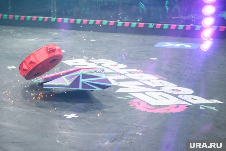    Тюменские разработчики показали робота, который примет участие в «Битве» в Перми