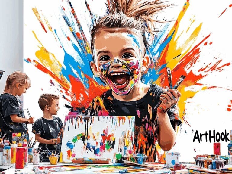    Художник на детский праздник: как создать незабываемое арт-приключение для вашего ребенка Art-Hook.Ru