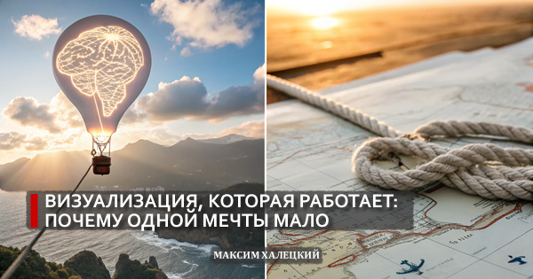 Визуализация, которая работает: почему одной мечты мало