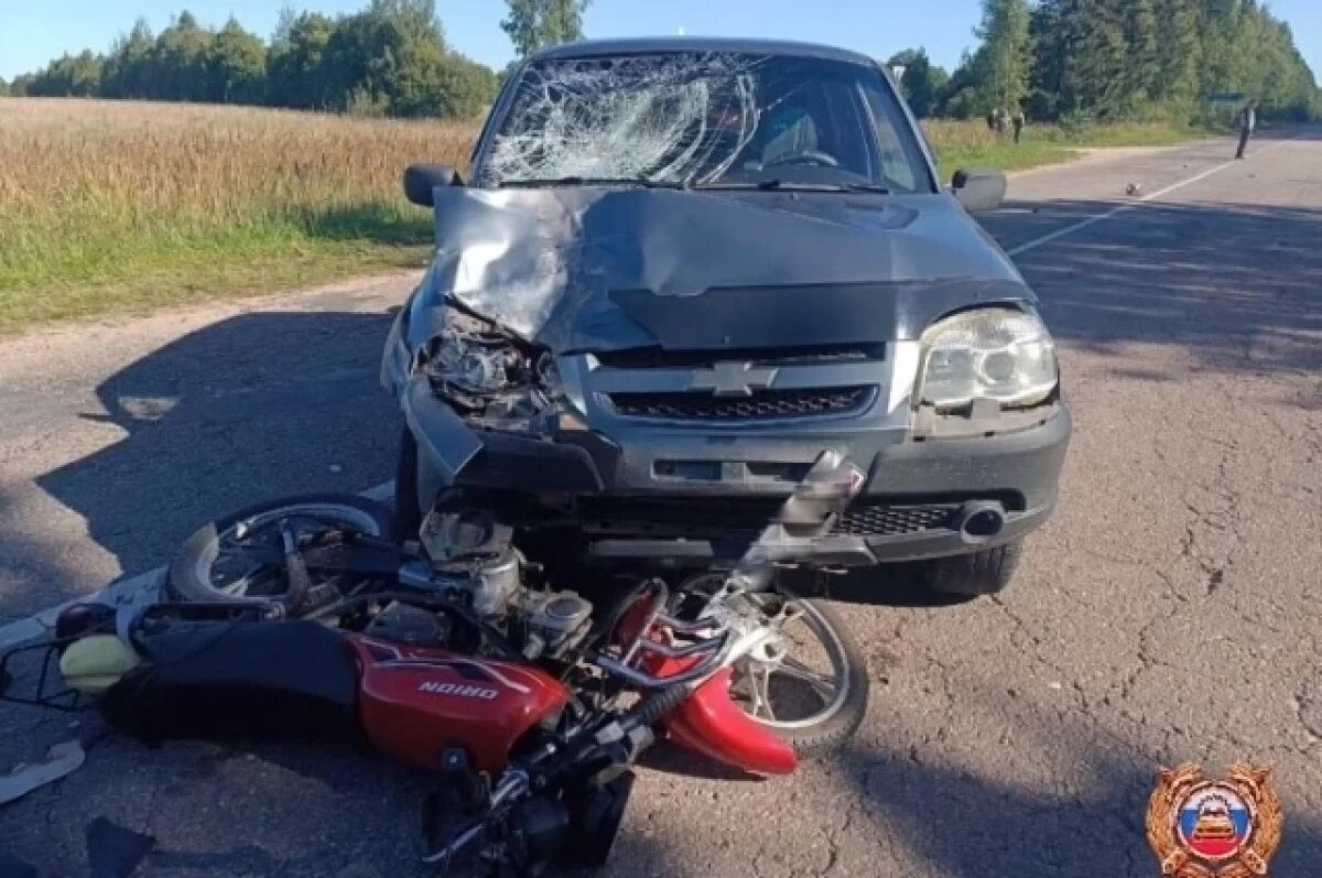    В Тверской области в аварии погиб водитель мопеда