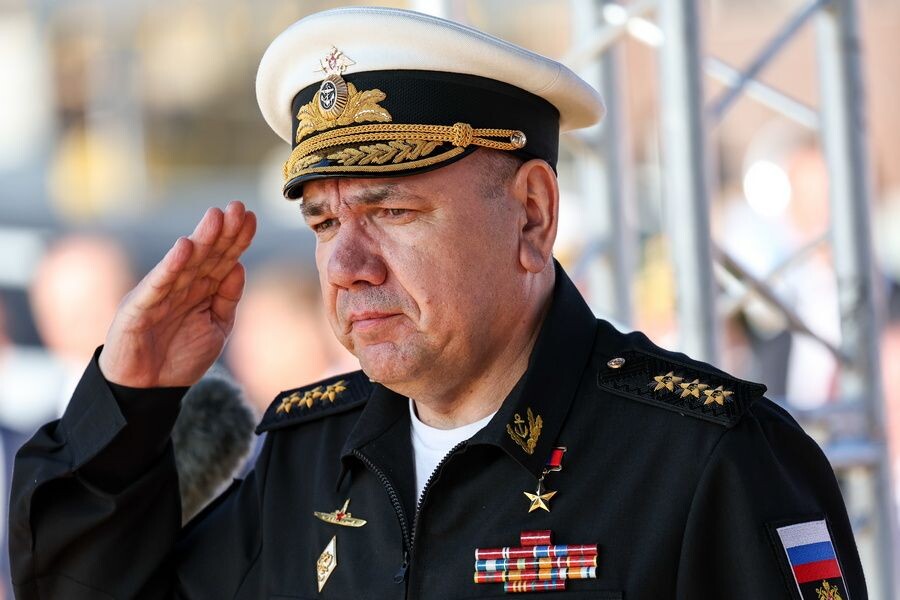    Главнокомандующий ВМФ России адмирал Александр Моисеев / Источник: © Александр Казаков/пресс-служба президента РФ/ТАСС