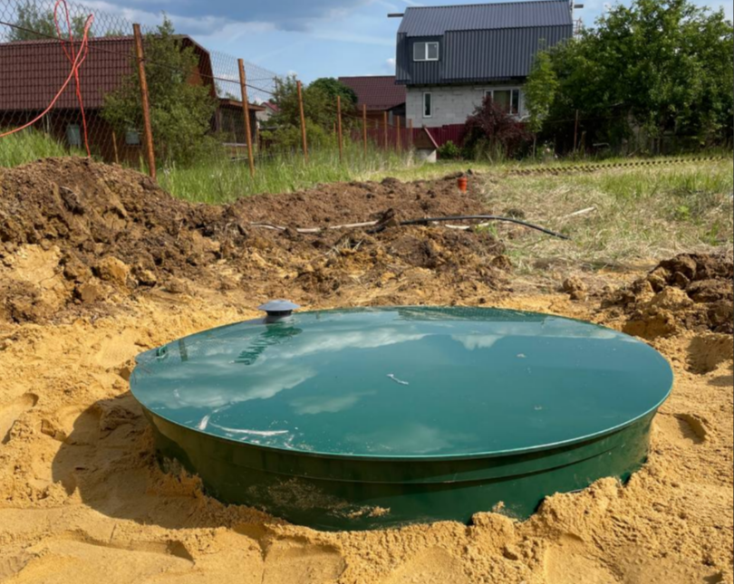 Монтаж станции биологической очистки