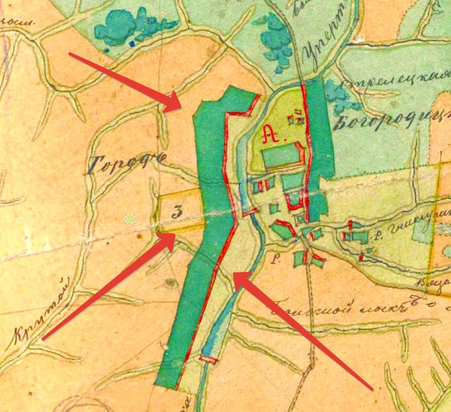 Карта второй половины 18 века