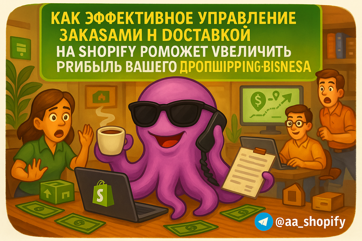    Как эффективное управление заказами и доставкой на Shopify поможет увеличить прибыль вашего дропшиппинг-бизнеса? aa_ecom