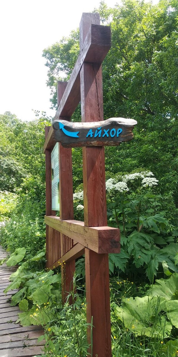 По всему маршруту указатели