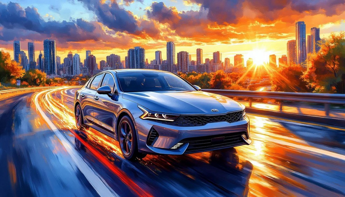 Kia K5 в исполнении Шедеврума