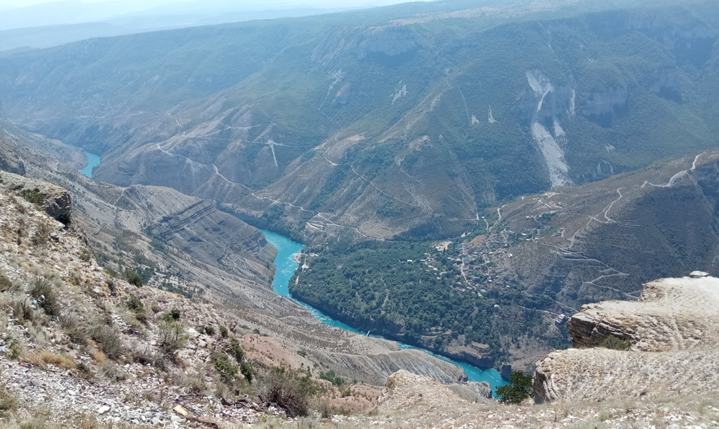 Сулакский каньон.