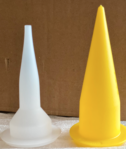 Специальный носик он справа (желтый)