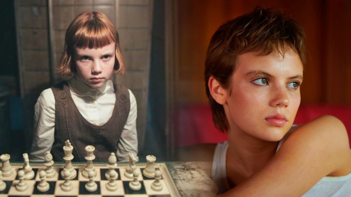    Айла Джонстон в сериале "Ход королевы" и в жизни