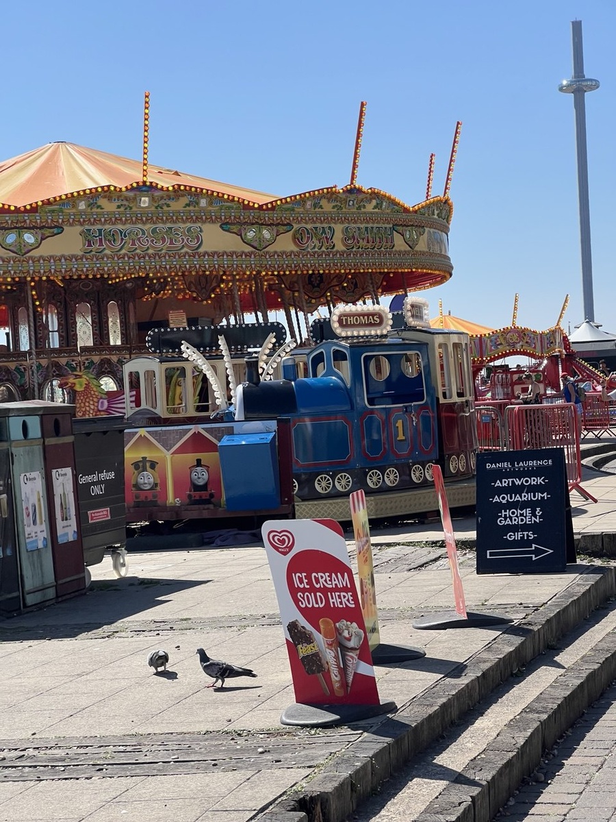 Улицы Брайтона. Англия. Фото из личного архива 