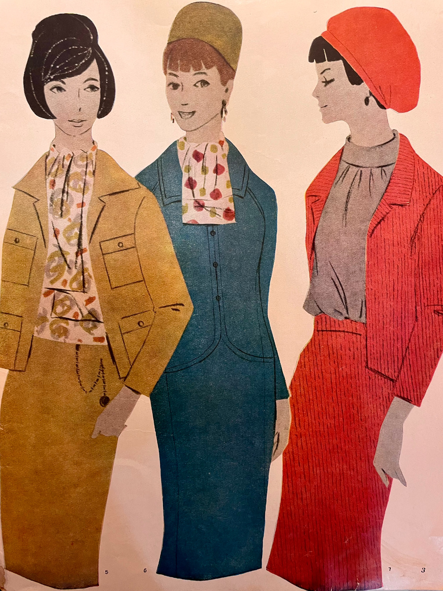 Журнал мод. Москва. Весна. 1965 г.