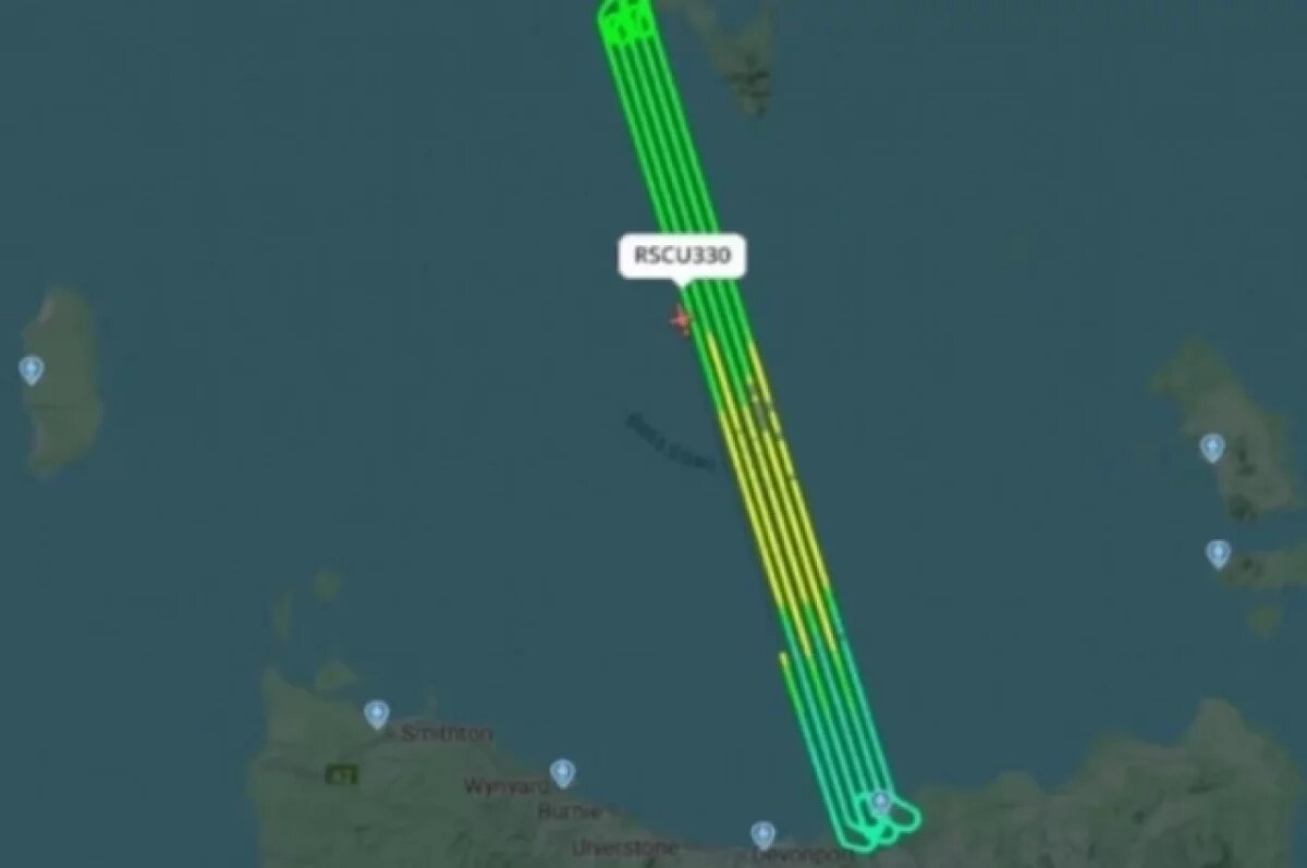    DE: загадочно пропавший над океаном в Австралии борт не нашли через 20 дней