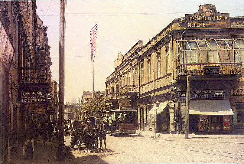 Пересечение Корганова и Хагани, 1900