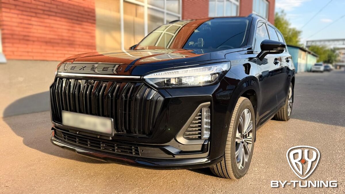 CHERY EXEED VX полная оклейка полиуретановой пленкой, антихром. шумоизоляция | BY-TUNING Москва