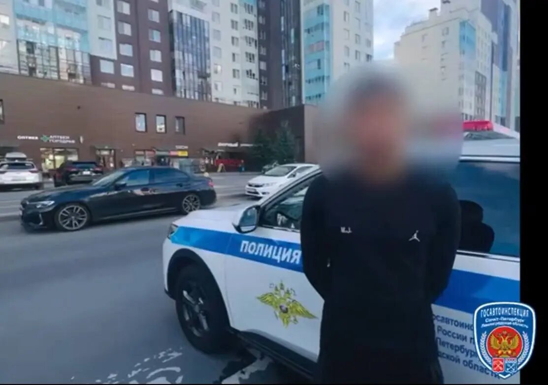    Фото: скриншот видео пресс-службы ГУ МВД по Петербургу и Ленобласти