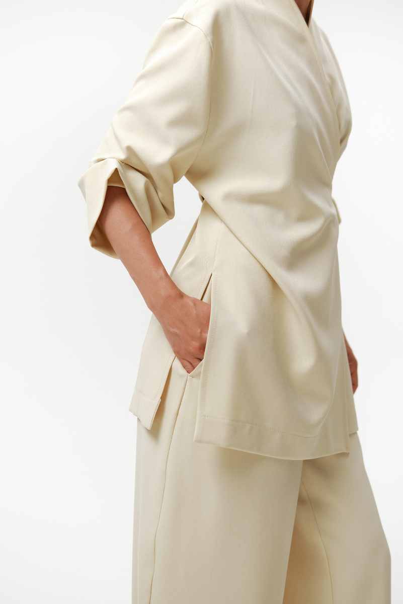 Жакет-рубашка в азиатском стиле Inache