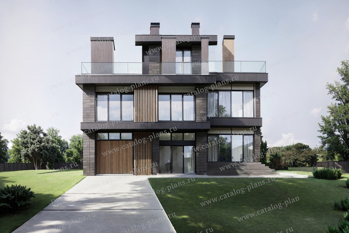 Общая площадь: 428 м².