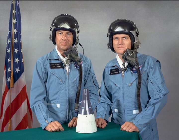 Герои-ковбои: Ловелл (слева) и Борман