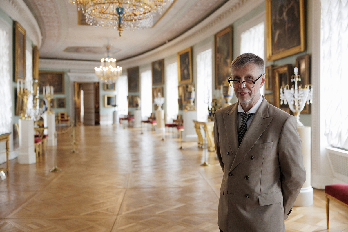    Алексей Гузанов, главный хранитель Павловского дворца