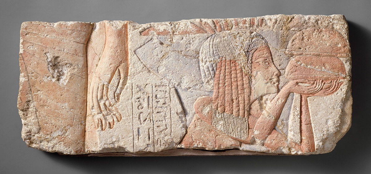 Рельеф с изображением кормилицы Тии