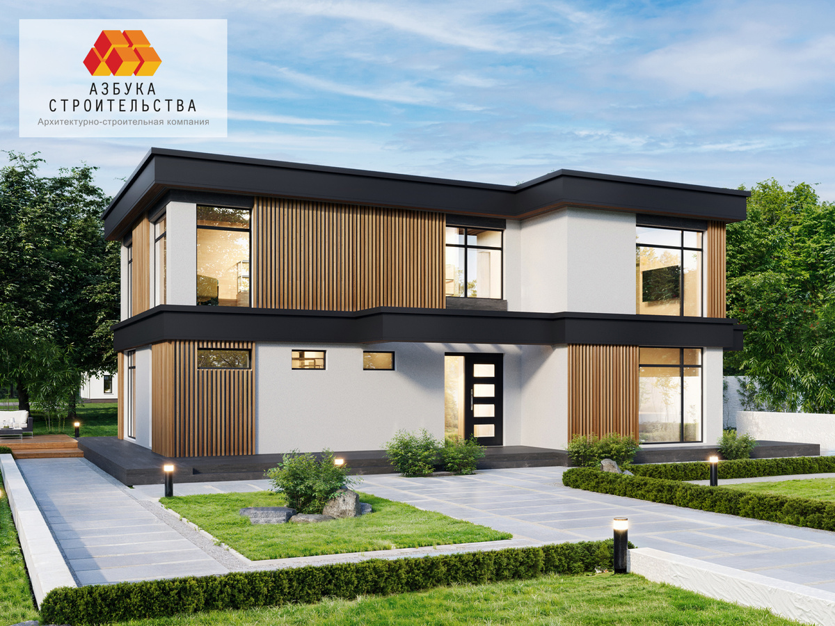 Проект дома АС-175 Чистая линия