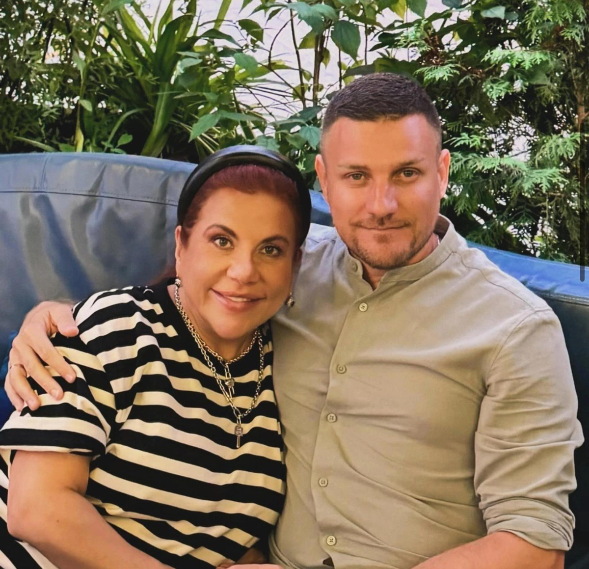    Марина Федункив c мужем. Фото: Инстаграм (запрещен в РФ) @marina_phedunkiv