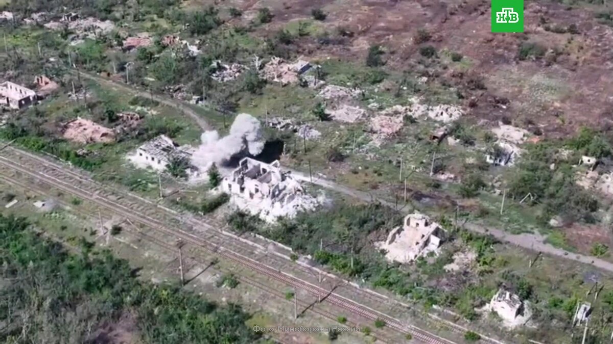    Минобороны показало кадры освобождения села Александро-Шультино