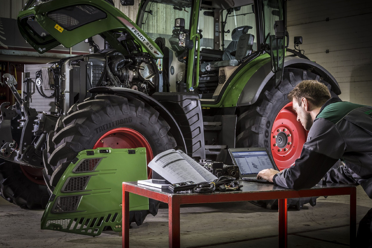 Диагностика трактора