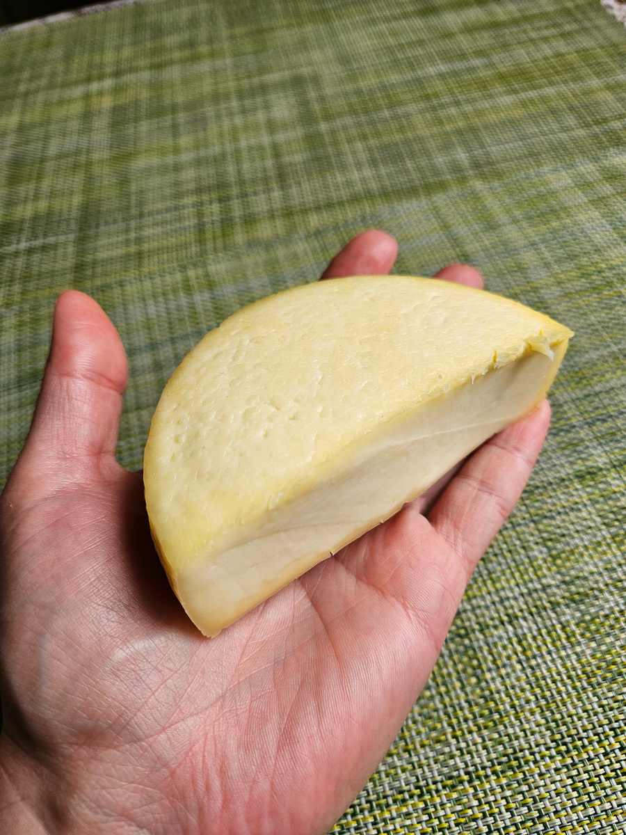 Вот такой сырочек в итоге получается