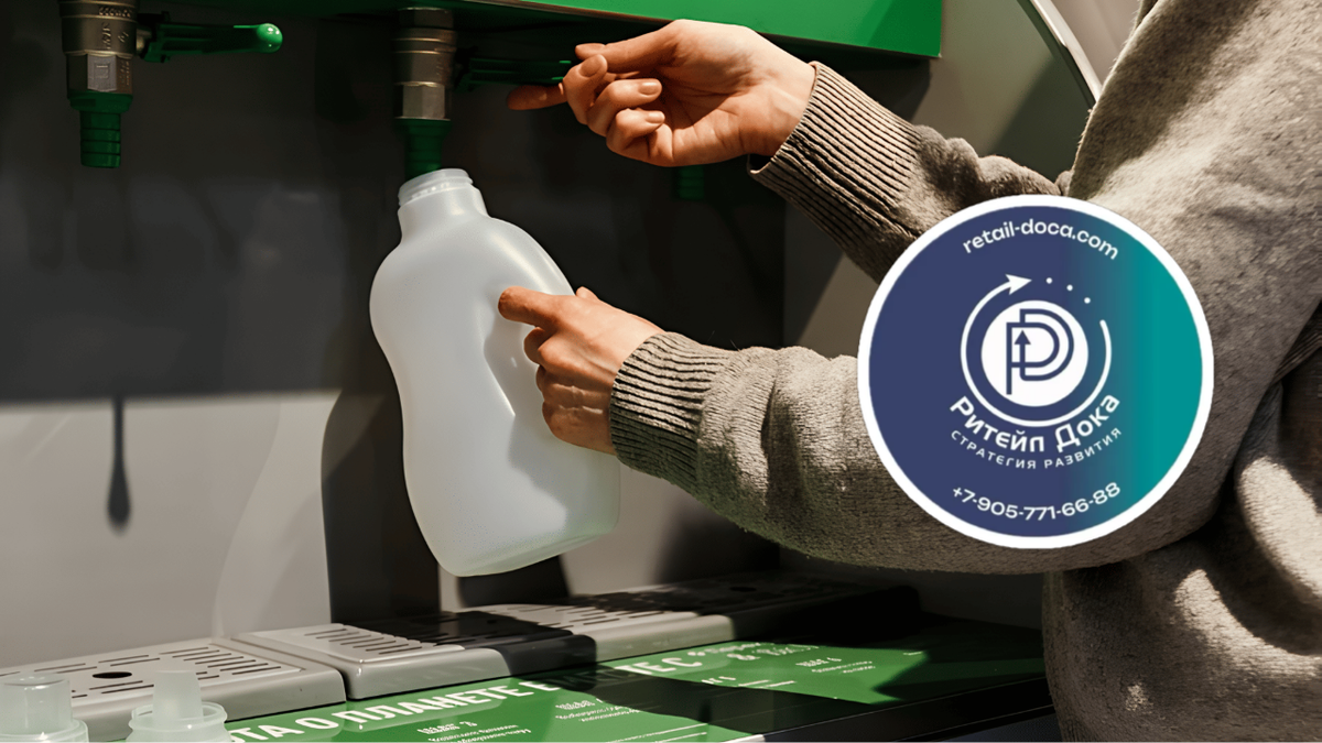 рефил-станция бытовой химии