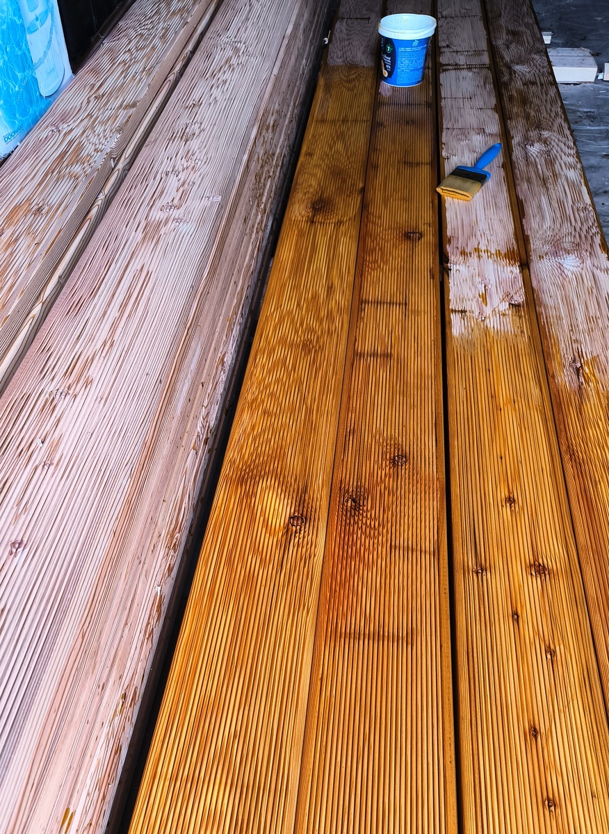 Фото автора. После обработки антисептиком